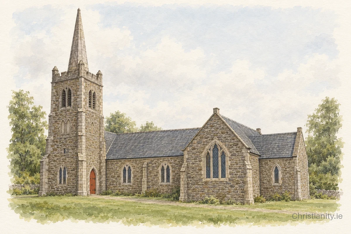 Watercolour and ink illustration of Ashfield