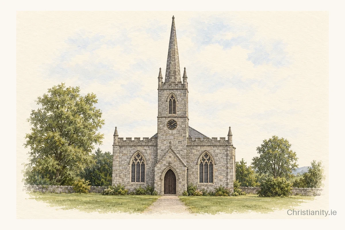 Watercolour and ink illustration of Borris (Littleton)