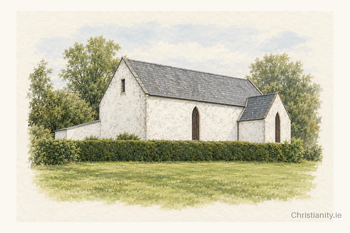 Watercolour and ink illustration of Kyle St Molua