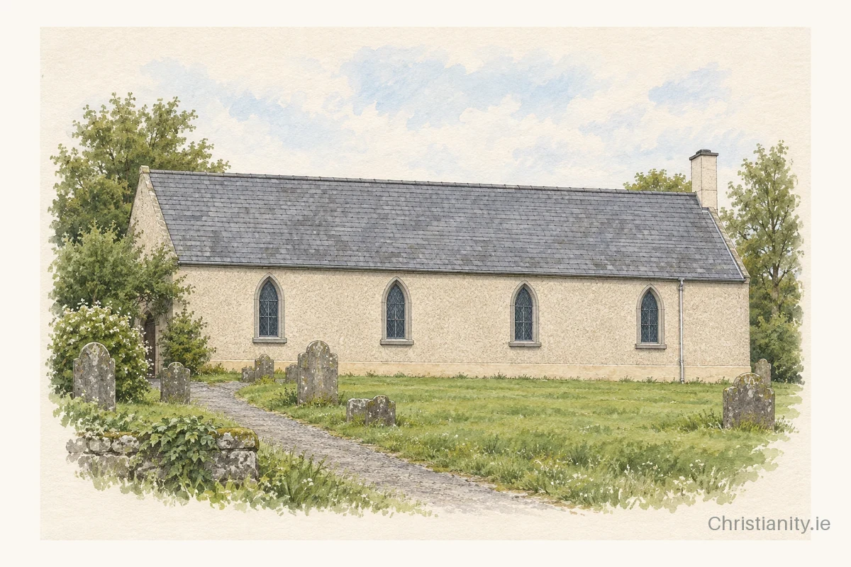 Watercolour and ink illustration of Pike of Rushall
