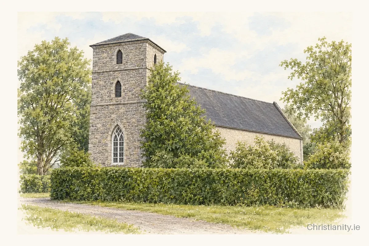 Watercolour and ink illustration of Rathsaran