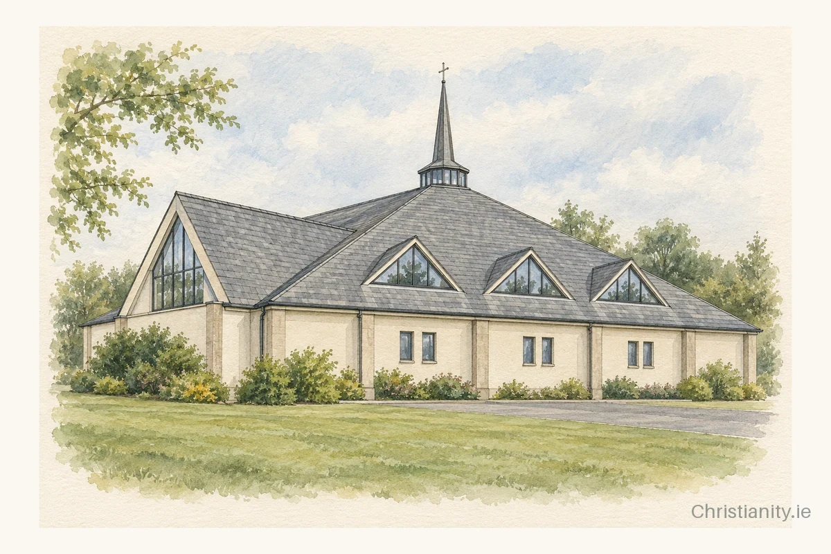 Watercolour and ink illustration of St. Nicholas