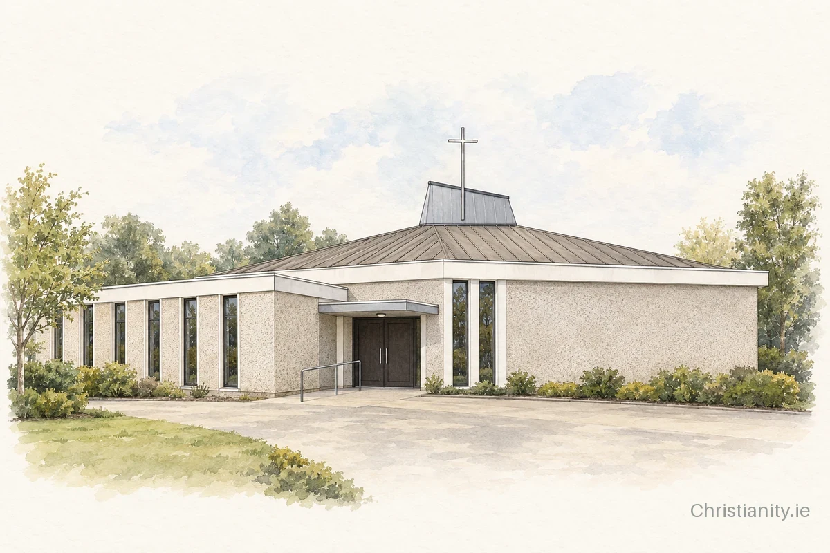 Watercolour and ink illustration of St. Paul