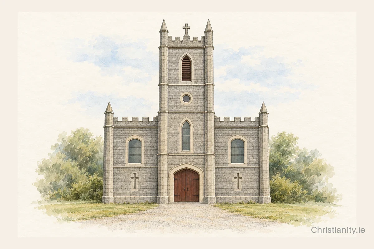 Watercolour and ink illustration of St. Thomas the Apostle