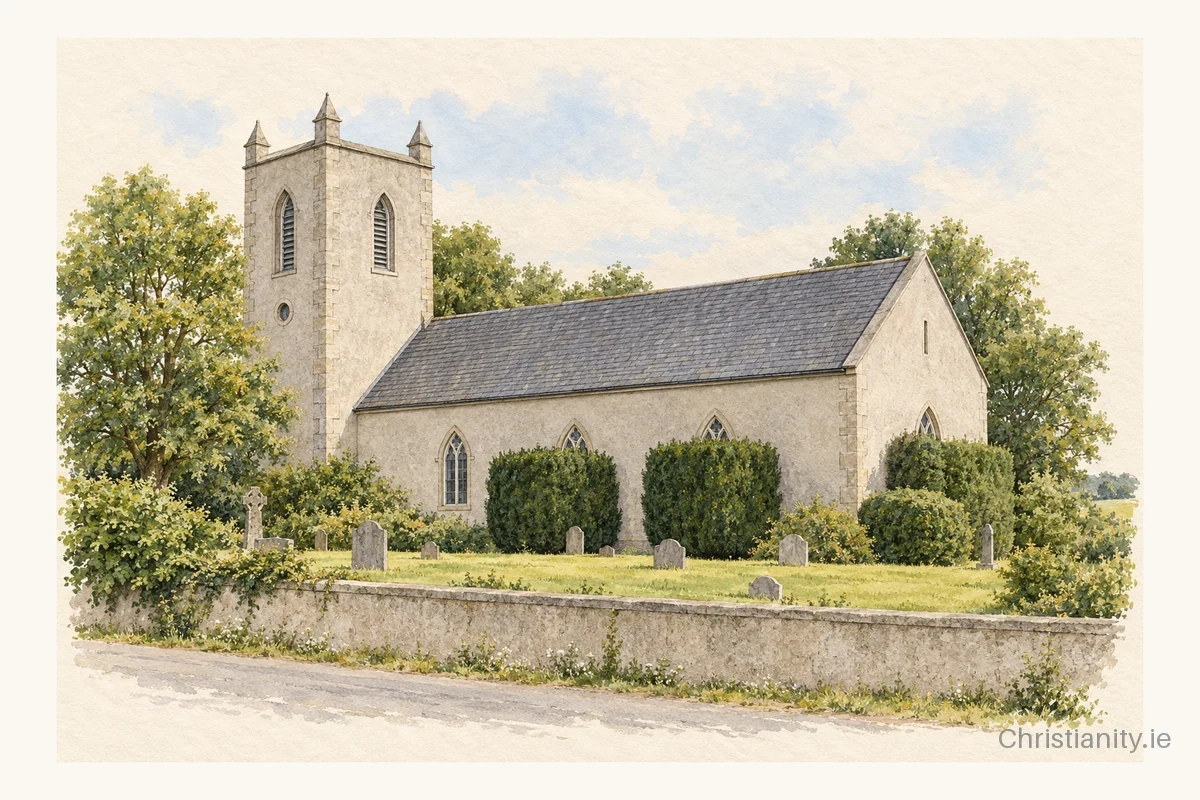 Watercolour and ink illustration of Termoneeny