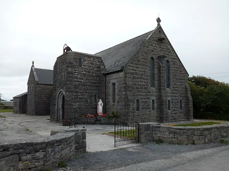 Photograph of Cill Ronain (Church of St. Brigid and St. Oliver Plunkett?)