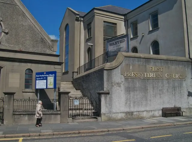 Photograph of First Newtownards Presbyterian Church