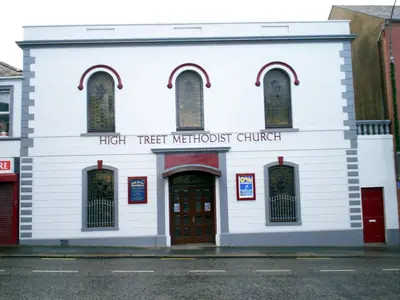 Photograph of High Street, Lurgan Methodist Church