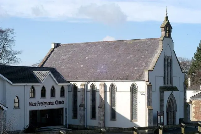 Photograph of Maze Presbyterian Church