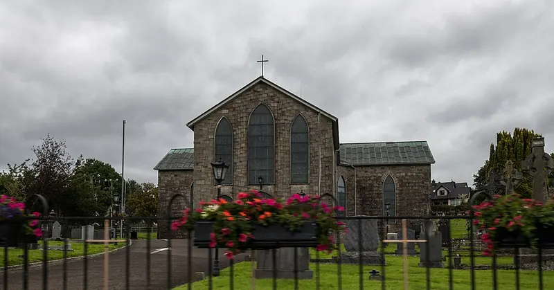 Photograph of Our Lady and Saint Lua, Ballina