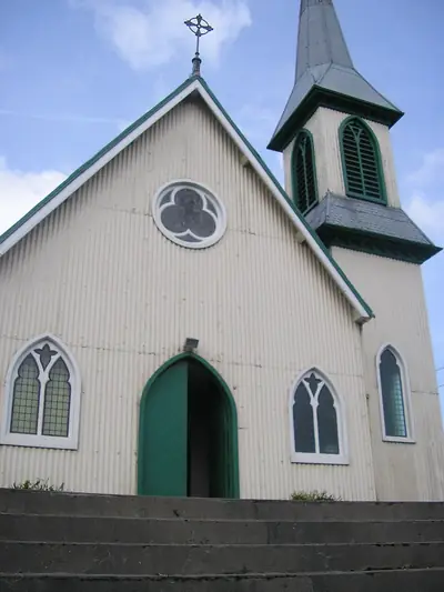 Our Lady of Visitation, Rearcross